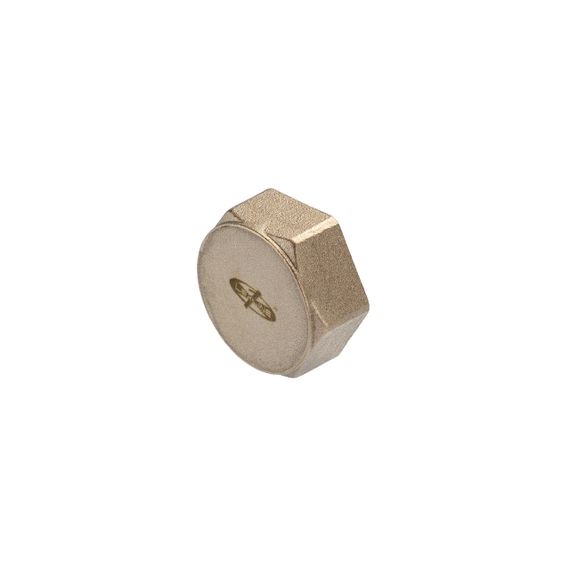 Заглушка усиленная LexLine 3/4" РВ латунная УК1002-В | Зображення 2