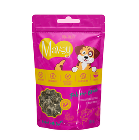 Mavsy-Fish Skin Braide, 100 g / Мавси, Гіпоалергенна плетінка зі шкіри дикого лосося для собак