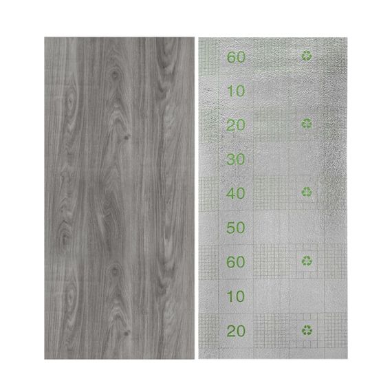 Самоклеюча вінілова плитка в рулоні 600х3000х2мм Попеляста (0004-8-матовий) SW-00001175 | Зображення 3