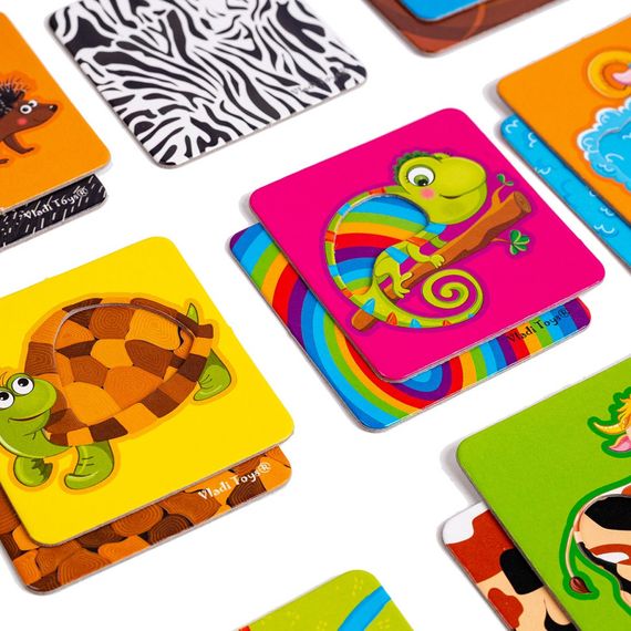 Розвиваюча гра "Чий бочок?" Vladi Toys VT1804-43 (укр) | Зображення 1