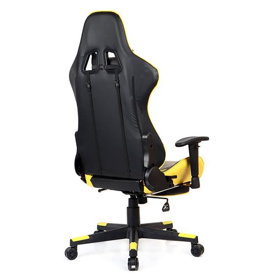 Кресло Goodwin Drive blackyellow с подставкой | Зображення 8