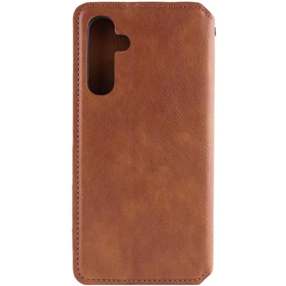 Чохол-книжка для смартфона Rubic Leather for Samsung Galaxy M15/F15 5G Brown | Зображення 1