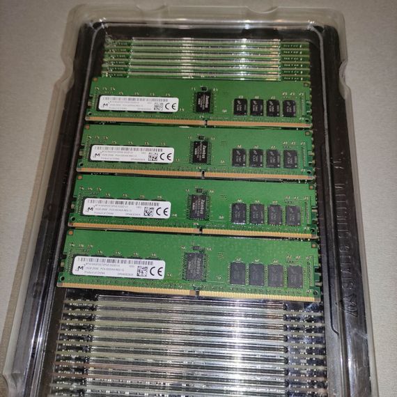 Комплект: серверная оперативная память Micron / 64 GB / DDR4 ECC / 3200 MHz б/у | Зображення 1