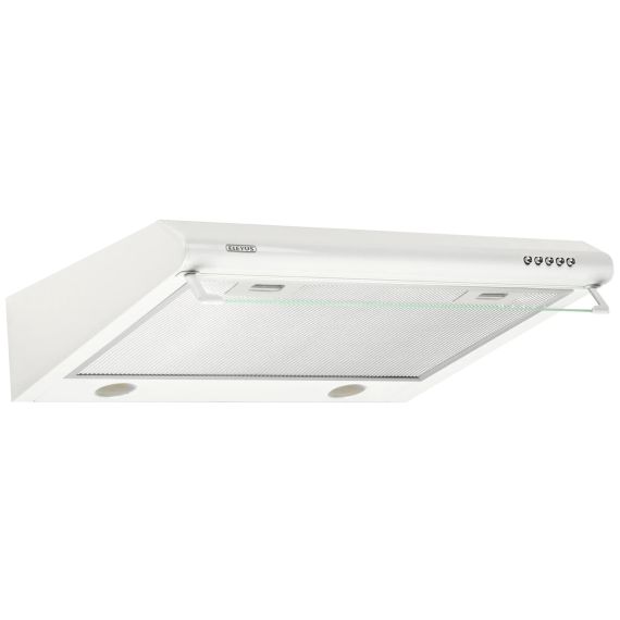Вытяжка двухмоторная ELEYUS BONA ІІ LED SMD 60 WH белая универсальная