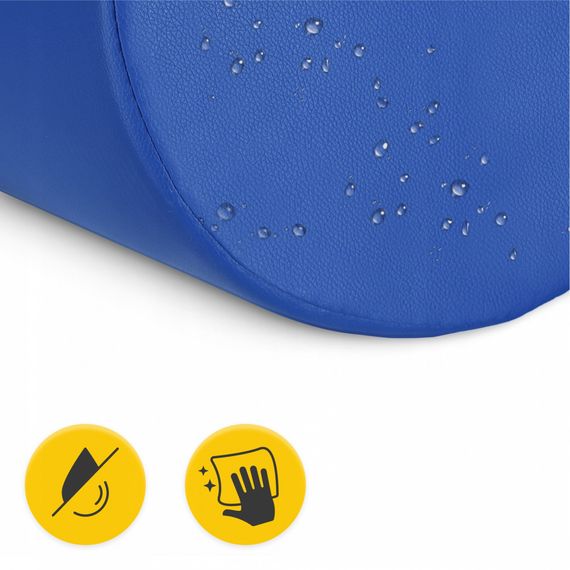 Валик для реабілітації та масажу 4FIZJO 100 x 30 см Blue (P-5905973402958) | Зображення 3