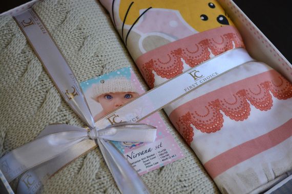 Комплект постільної білизни для немовлят First Choice Baby Nirvana 100х150 см. Ginny Powder | Зображення 2
