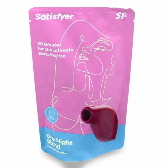 Вакуумный клиторальный стимулятор Satisfyer One Night Stand 90 минут работы батареи Sex Aura | Зображення 4