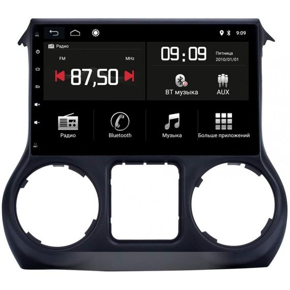 Штатна магнітола Torssen Jeep Wrangler 15-17 F10432 4G Carplay DSP