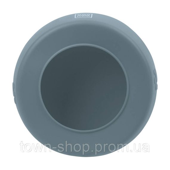 Миска-непроливайка  WAUDOG Silicone, 1 л серый | Зображення 1