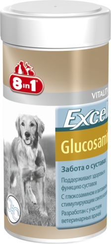 Вітаміни для суглобів собак 8in1 Excel Glucosamine 55 таб