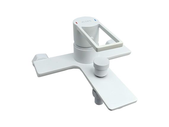 Змішувач для ванни, латунь ,білий AIM,DG06530 frosted white | Зображення 4