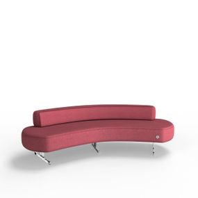 Трехместный диван FLEX 25 Ткань Коралловый