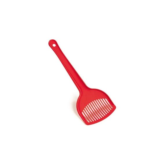 Лопатка Природа №1 з отворами для гранульованого або бентонітового наповнювача маленька упаковка 10 шт | Зображення 1