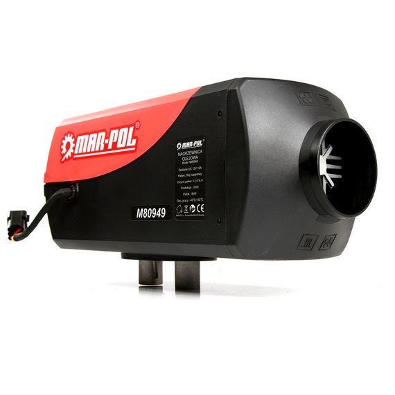 Масляний дизельний обігрівач 8 кВт, 12В, з пультом і дисплеєм, захист від перегріву | Зображення 1