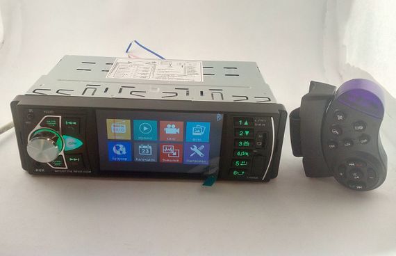 Автомобильная магнитола PI 4023 BT с пультом на руль и большим экраном | Зображення 2
