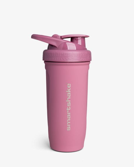 Шейкер спортивний SmartShake металевий Reforce Stainless Steel 30oz/900ml Deep Rose | Зображення 2