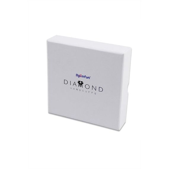 Наручники Розбірні Premium Metal Roomfun, Diamond, Металлик, Універсальний | Зображення 6