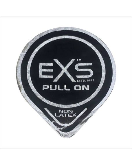 Презервативи з ремінцями для щільного прилягання EXS PULL безлатексні (ціна за 3 шт.) sexstyle