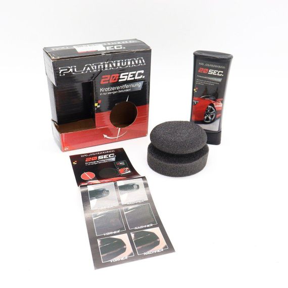 Паста для видалення подряпин з автомобіля Platinum 20 sec / Засіб для полірування машини | Зображення 9