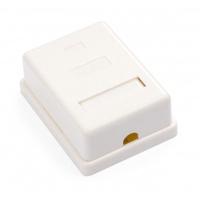 Компьютерная розетка RJ45x1 UTP cat.5e 8P8C Vinga (VCPRJ45O1NE) | Зображення 1