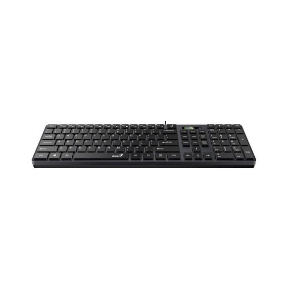 Клавіатура Genius SlimStar 126 USB Black Ukr (31310017407) | Зображення 2