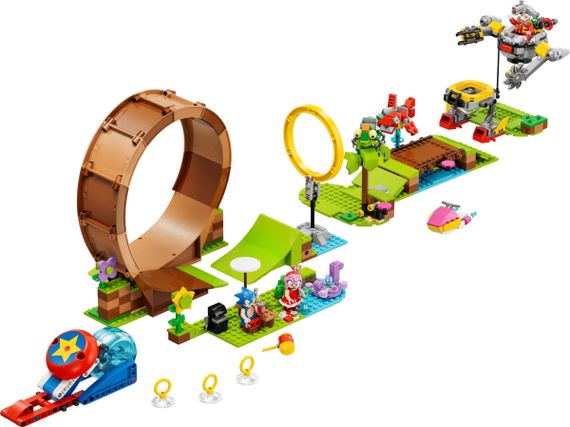Конструктор LEGO Sonic the Hedgehog Змагання петлі Соніка на зеленому пагорбі (76994) | Зображення 3