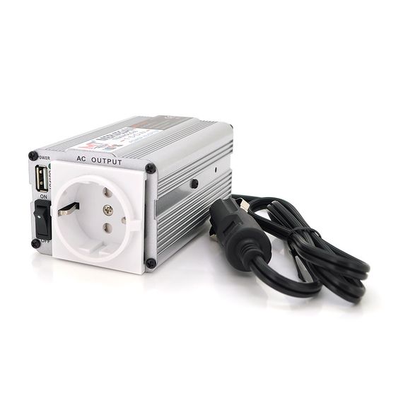 Инвертор напряжения MSI-15012 (150W), 12/220V, approximated, 1Shuko, USB, Box