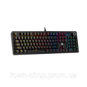 Клавиатура USB Fantech MK853V2, длина кабеля 135см, (Eng), Black, 104к, Q10