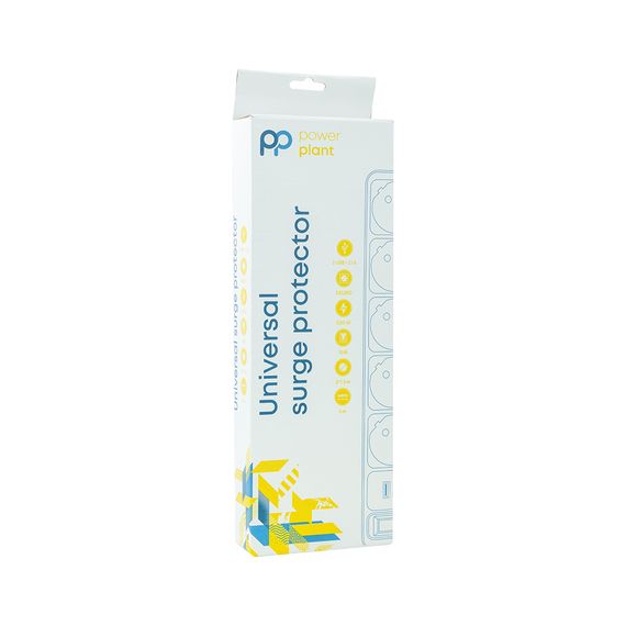 Мережевий фільтр живлення PowerPlant 5м, 5 розеток, USB 2.1A (JY-1056U/5) (PPSA10M50S5U) | Зображення 2