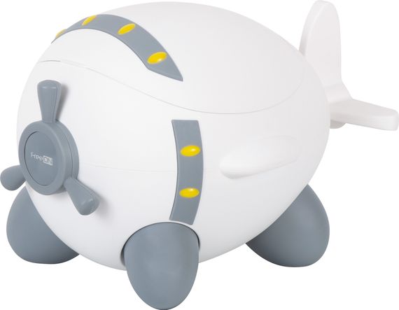 Дитячий горщик FreeON Plane, white - grey | Зображення 1