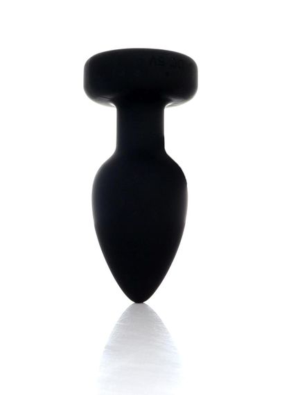 Анальная вибропробка - Silicone Black Plug Disco Flashlight sexstyle | Зображення 6