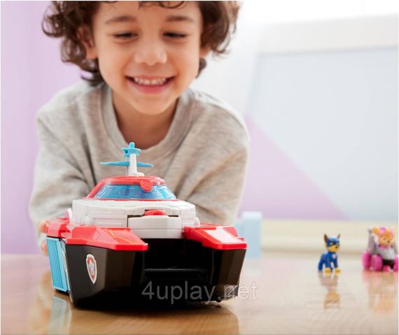 Щенячий Патруль: Мегакіно 2023. Міні-база Авіаносець. Paw Patrol Mighty Movie Pup Squad Aircraft Carrier HQ Spin Master | Зображення 3