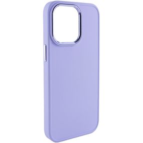 TPU чехол Bonbon Metal Style для Apple iPhone 13 Pro (6.1") Сиреневый / Dasheen