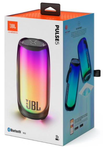 Портативна колонка JBL PULSE 5 Black (JBLPULSE5BLK) | Зображення 1