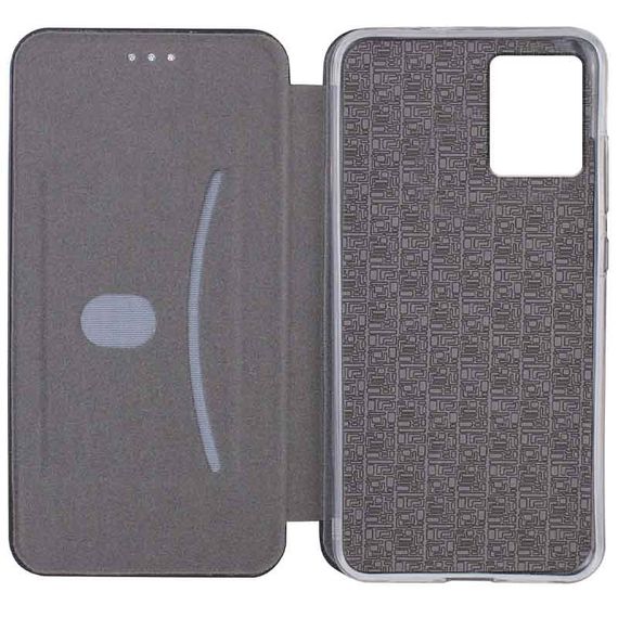 Кожаный чехол-книжка Classy для Xiaomi Redmi 12 Темно-синий | Зображення 2