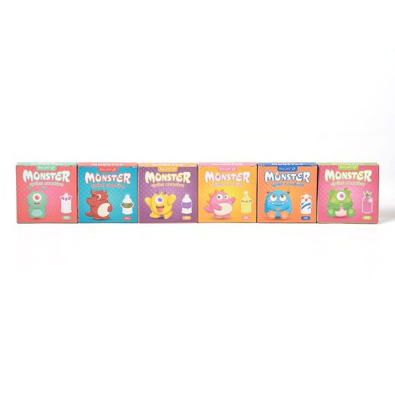 Насадка на член Recare Red Monster Spike Condom (презерватив з рядами шипів) | Зображення 9