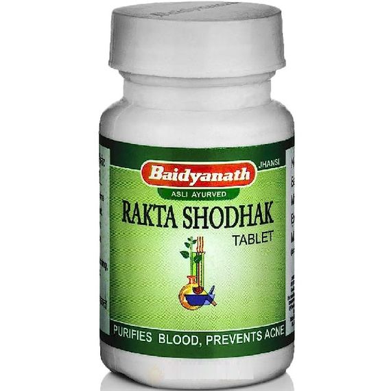 Комплекс для кожи, волос, ногтей Baidyanath Rakta Shodhak 50 Tabs