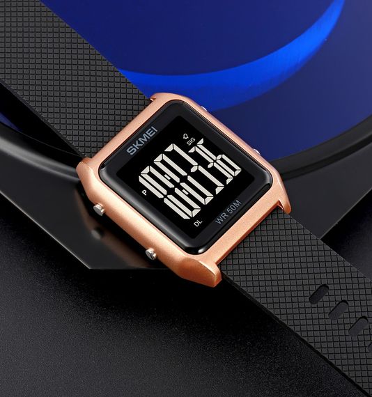 Наручний годинник Skmei 1866RGBK Rose Gold-Black | Зображення 3