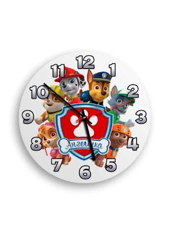 Годинник настінний Paw Patrol 1 круглий