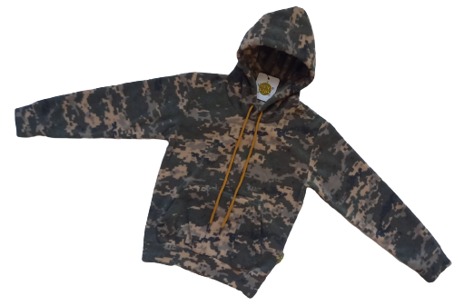 Худі дитяча флісова ARMY KIDS камуфляж Піксель | Зображення 1