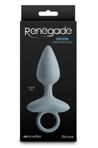 Анальний вібратор NS Novelties Renegade синій, 13 см | Зображення 2