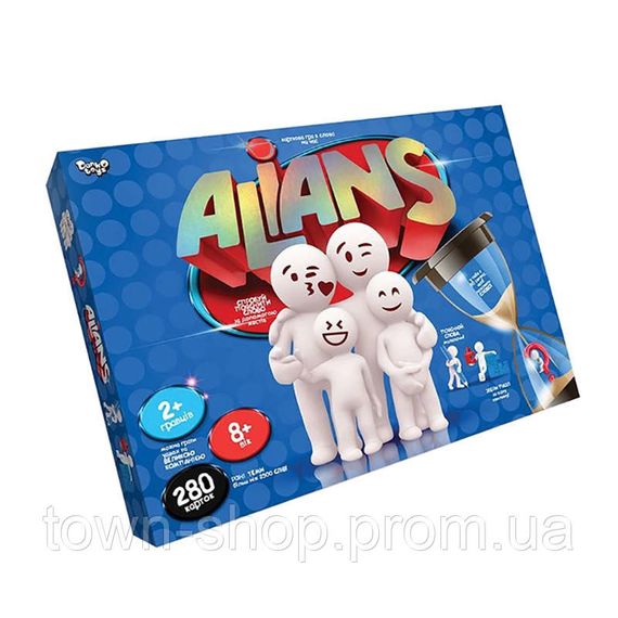 Настольная развлекательная игра Alians ALN-01 для компании укр.