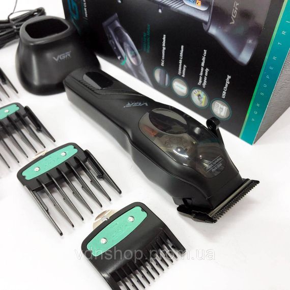 Тример з регульованою довжиною, Гострі професійні машинки для стрижки волосся, Тример бездротовий OU-57 | Зображення 6