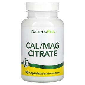Цитрат кальцію і магнію Nature's Plus Cal/Mag Citrate 90 Capsules