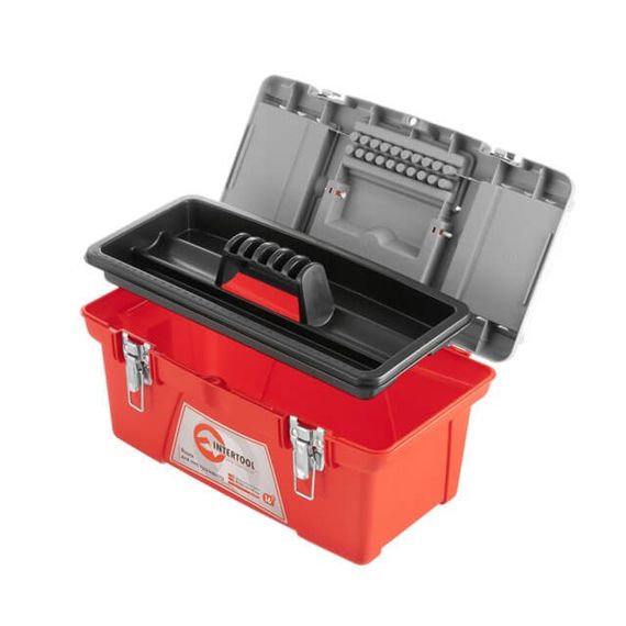 Ящик для инструментов с металлическими замками INTERTOOL BX-05161 | Зображення 4