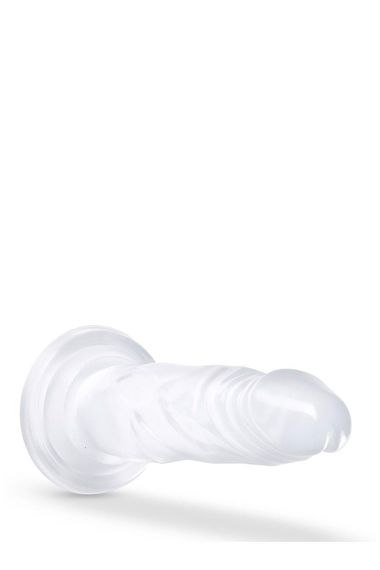 Фалоімітатор реалістичний на присосці Blush B Yours прозорий, 19 х 3.8 см | Зображення 1