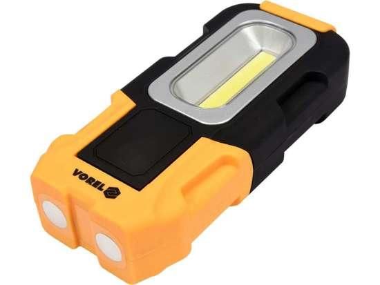 Фонарик поворотный Польша СОВ LED магнит крючок VOREL-82724 | Зображення 3