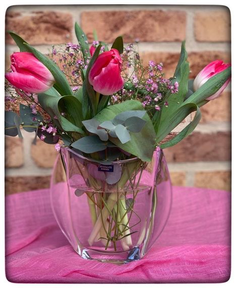 Ваза стеклянная для цветов Bohemia Orbit 18 см 8KB99/180 | Зображення 4