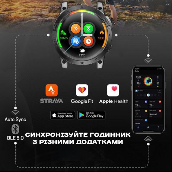 North Edge CrossFit GPS Black с компасом | Зображення 5