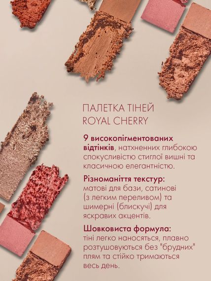 Тіні для повік Farmasi Royal Cherry 11 г | Зображення 2